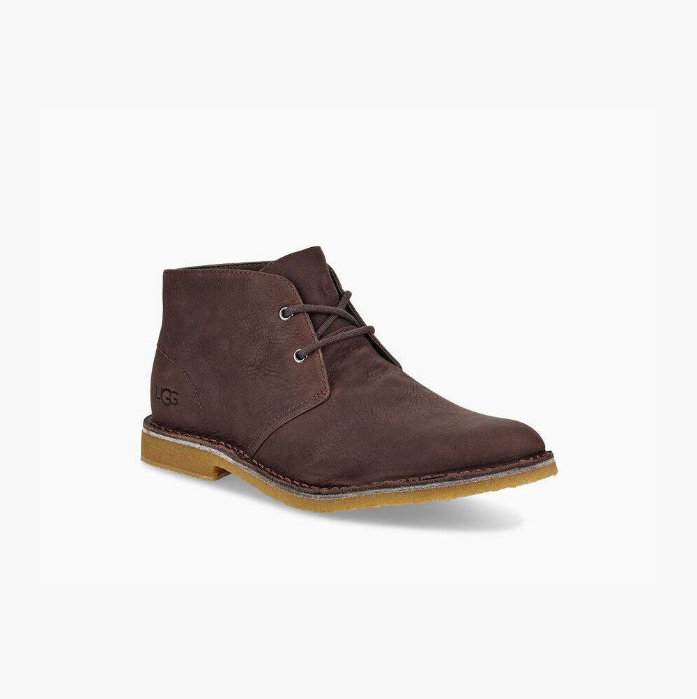 UGG Groveland Chukka - Desert Boots Herre - Brune (NO-A876)